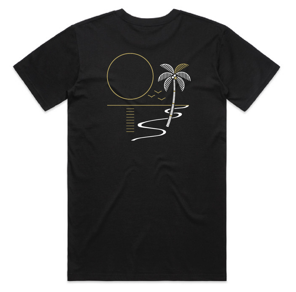 Short Sleeve Tee Shirt Stairs Design