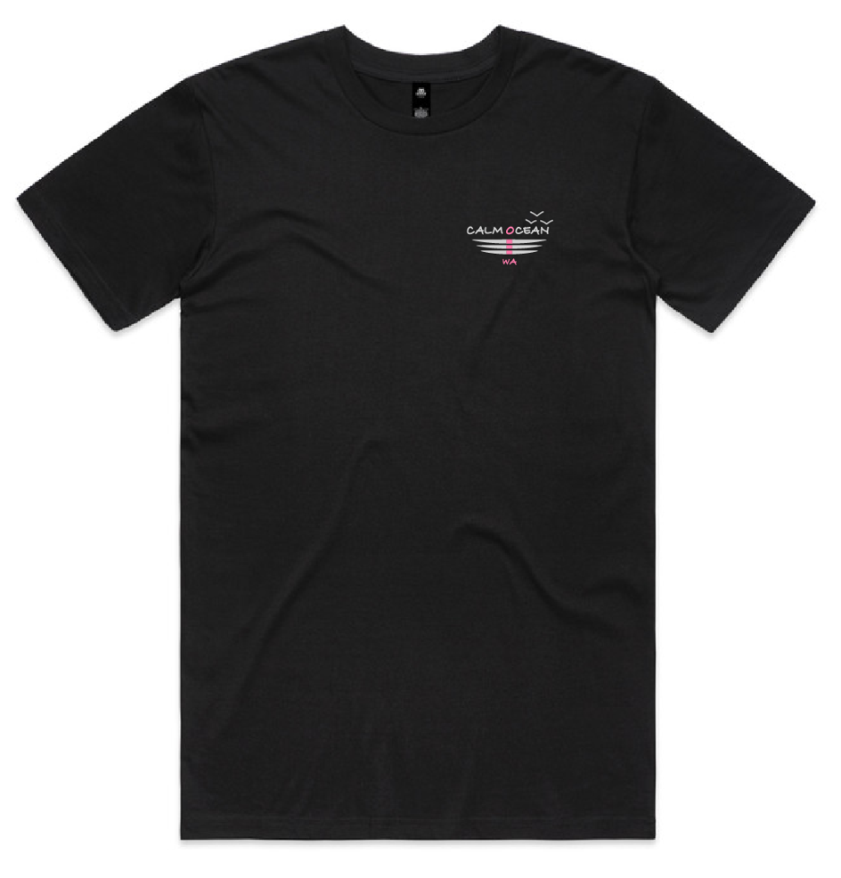 Short Sleeve Tee Shirt Waves Design