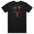 Short Sleeve Tee Shirt Half Moon Design