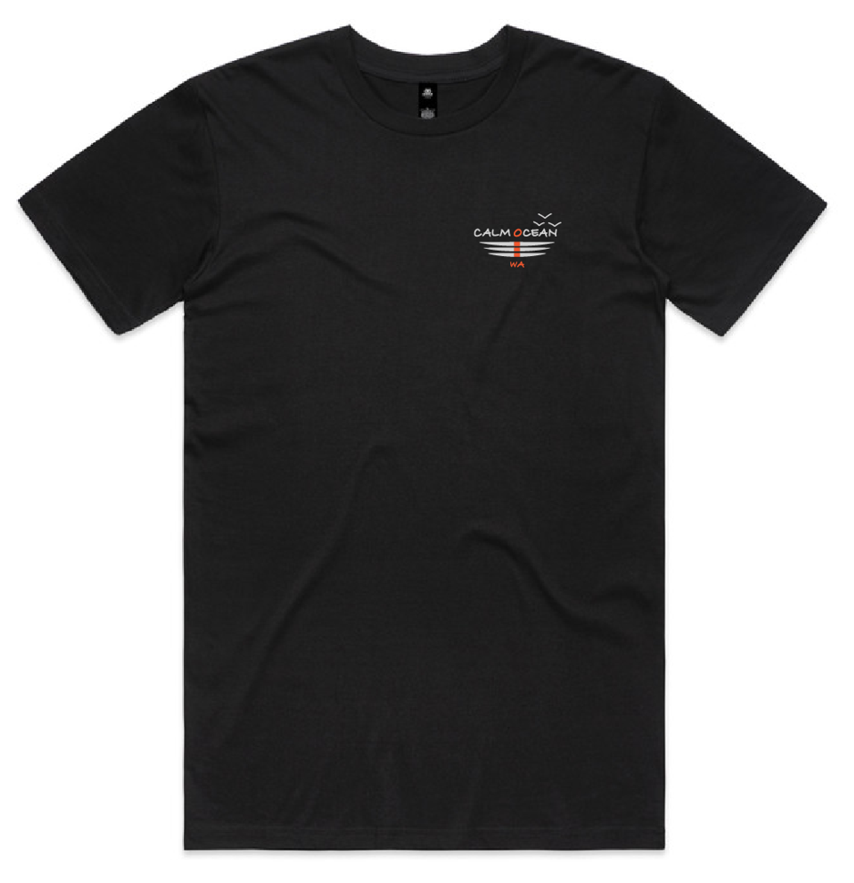 Short Sleeve Tee Shirt Half Moon Design