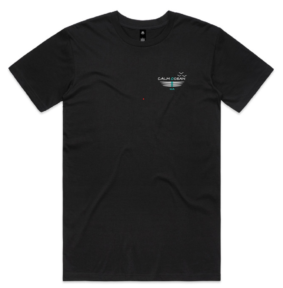 Short Sleeve Tee Shirt - Calm Ocean design